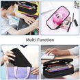 thumbnail image 4 of Kirby Big Capacity Pencil Case, Aesthetic Pen Pouch Storage Bag, Office Supplies Organizer, Pen Cases Pencil Bag with Multiple Compartments, 4 of 7
