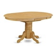 thumbnail image 3 of East West Furniture Avon 7-piece Wood Table and Dining Chairs in Oak, 3 of 9