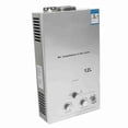 thumbnail image 2 of Calentador de agua a gas de 12 l, calentamiento rápido, cambio automático de potencia, sistema de calentador de agua tipo chimenea, 2 of 15