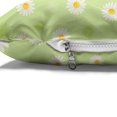 thumbnail image 4 of Yellow and Green Pet Bed, Kind and Springtime Theme with Vivid Daisies, Chew Resistant Pad for Dogs and Cats Cushion with Removable Cover, 24" x 39", Pistachio Green Marigold, by Ambesonne, 4 of 4