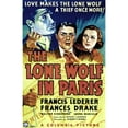thumbnail image 2 of The Lone Wolf In Paris Left Francis Lederer; Right Frances Drake 1938 Movie Poster Masterprint, 2 of 2