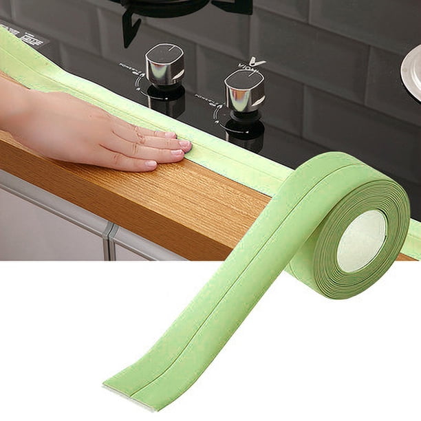 Cinta De Sellado Autoadhesiva Cinta De Sellado De Calafateo Pegamento Impermeable Para Baño Sellador Decorativo Moldura Protector De Borde A Prueba De Agua Tira De Calafateo Cinta ANGGREK Otros