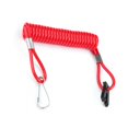 thumbnail image 4 of Cordón de Llave del Interruptor de Parada del Motor ANGGREK Rojo, 4 of 8