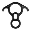 thumbnail image 1 of Descensor Cuerda Para Escalada DYNWAVEMX 8 Rapel Negro 40KN, 1 of 8