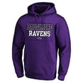 thumbnail image 2 of Men's Fanatics  Purple Baltimore Ravens Big & Tall Fleece Hoodie, 2 of 3
