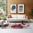 thumbnail image 7 of Modway Blume Abstract Floral 4x6 Area Rug in Multicolored, 7 of 7