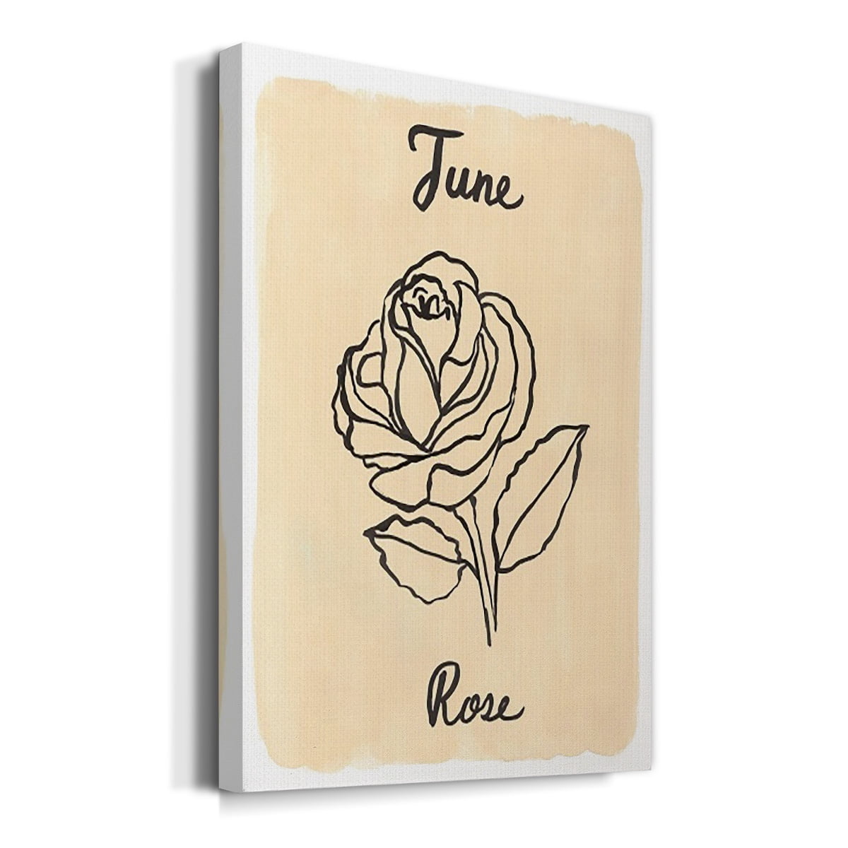Birth Month VI Premium Gallery Wrapped Canvas - Ready to Hang