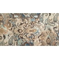 thumbnail image 3 of Fabric Mart Direct Beige Printed Velvet Fabric By The Yard, 54 inches or 137 cm width, 9 Continuous Yards Beige Velvet Fabric, Arabian Love Damask, Upholstery Drapery Curtain Wholesale Fabric, 3 of 8