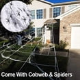 thumbnail image 5 of Decoraciones de Halloween de 295 Pulgadas, Telaraña de Halloween, Decoración Exterior de 59 Pulgadas, Araña Falsa para Jardín, Decoración de Casa Embrujada., 5 of 5