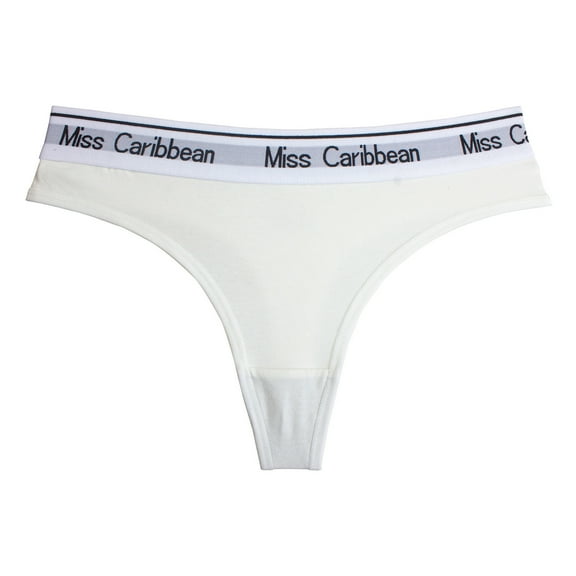Bigersell Period Underwear for Teens Clearance Thermal Underwear Women G-Strings Panty Style P-352 Nylon Brief Panties Cotton Thong Briefs Mid Waist Women's Bikini Panties White L