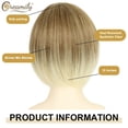 thumbnail image 6 of Creamily Short Blonde Wig for Women with Sensitive Scalps – Gentle on Skin, Natural Look Brown Roots, Lightweight Bob Style for Daily Comfort, 6 of 13