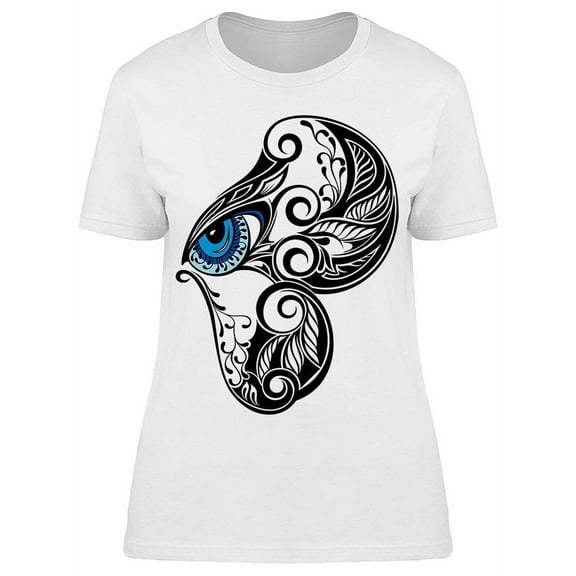 Butterfly Eye T-Shirt Women -Image by Shutterstock, Female Medium