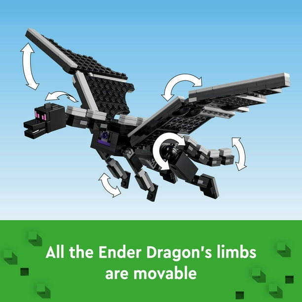 えんげです 2個１組のお値段です。 LEGO Minecraft The Ender Dragon and End Ship 21264 - Walmart