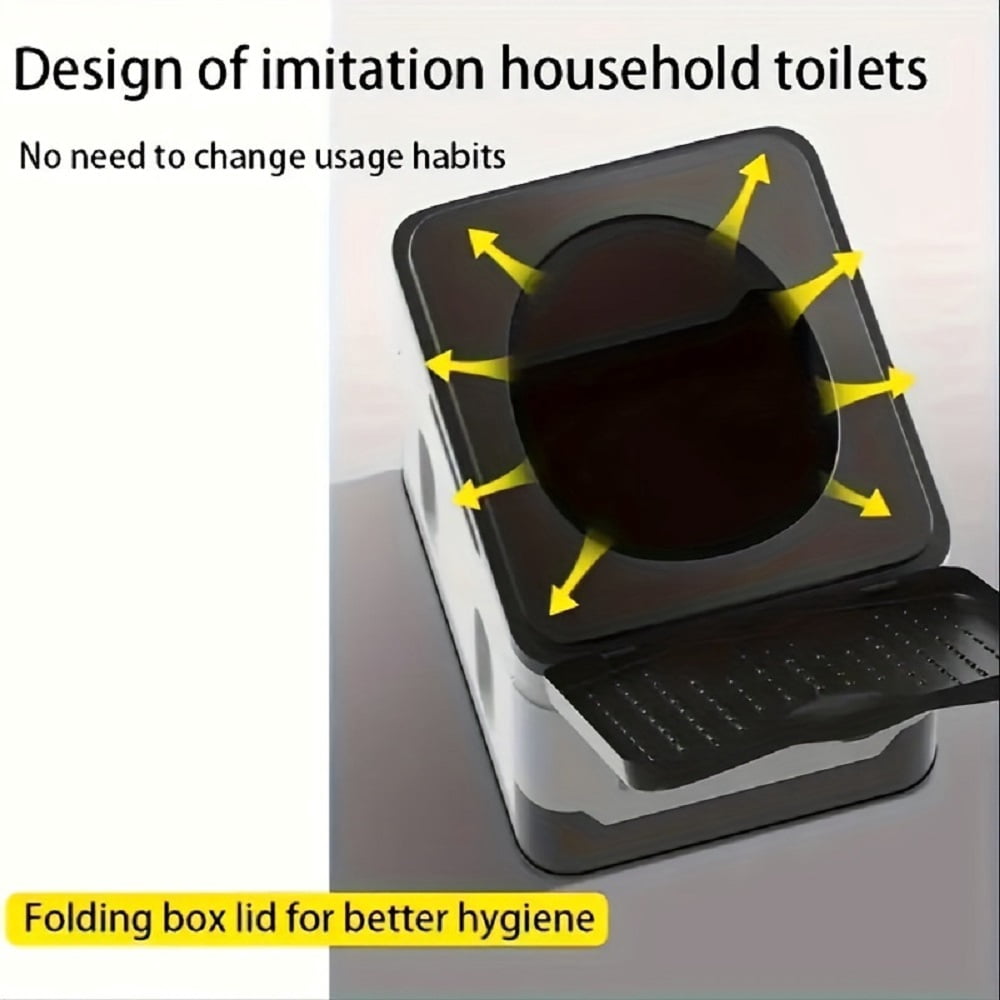 Portable Toilet Camping Toilets for Car Indoor Outdoor Commode Foldable Travel Potty for Camping,Tent,Hiking,Boating,Traffic jam,Home