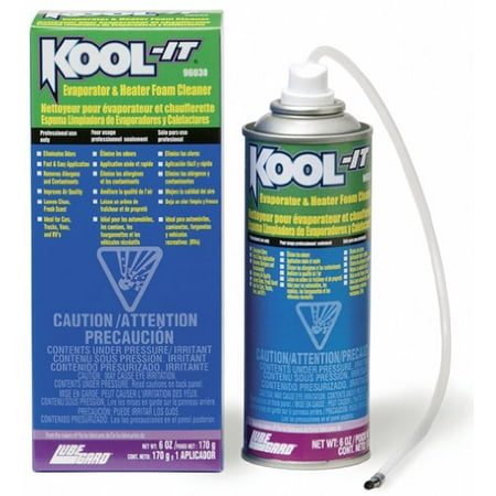 kool evaporator lubegard cleaner heater foam dialog displays option button additional opens zoom