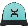 thumbnail image 2 of Hooey Men's "Coach" Turquoise and Black Hat 2112TQBK, 2 of 6