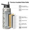 thumbnail image 2 of Cute Puppy Pattern Stainless Steel Water Bottle - Wide Mouth Design with Sweat-Free Surface & 360° Seal Ring for All-Day Temperature Retention (BPA/Odor Free), 2 of 6