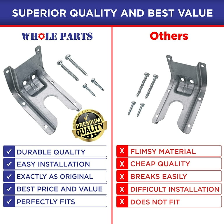 Stove anti tip top bracket home depot