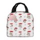 thumbnail image 1 of Easygdp Different Mushrooms Bolsa Térmica Premium - Tela Oxford Impermeable, Gran Capacidad, Bolsillo Frontal, Unisex para Trabajo, Escuela, Actividades al Aire Libre y Picnics, 1 of 8