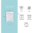 thumbnail image 4 of GOGOODA 7Pcs Mesh Laundry Bags for Delicates with Premium Zipper, Travel Storage Organize Bag, Clothing Washing Bags for Laundry, Blouse, Bra, Hosiery, Stocking, Underwear, Lingerie, 4 of 10