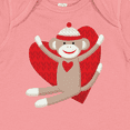 thumbnail image 4 of Inktastic Hug Sock Monkey Boys or Girls Baby Bodysuit, 4 of 5