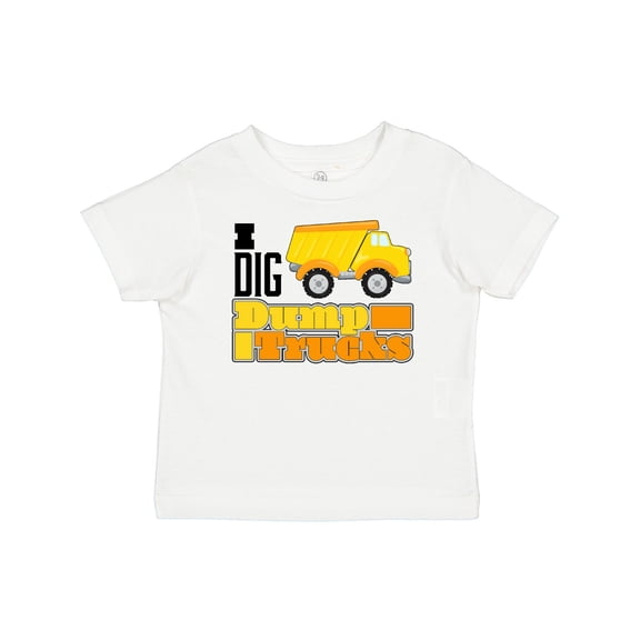 Inktastic I Dig Dump Trucks Boys or Girls Baby T-Shirt