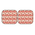 thumbnail image 4 of Picia Tomatoes 2 Piece Car Windshield Sun Shade Foldable | Foldable Sun Shield for Front Window Blocks UV Rays and Keeps Your Vehicle Cool-Small, 4 of 7