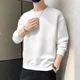 thumbnail image 3 of Camiseta negra de cuello redondo para hombre Sudaderas blancas Venta Social F Top de manga larga Tendencias de moda 2024 Ropa vintage de los 90 para hombre, 3 of 4