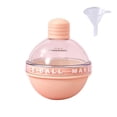thumbnail image 1 of 1pc Ice Ball Maker 2.4 Inches Big Ice Ball Mold Silicone Cute Bulb-shaped with Funnel, 1 of 1