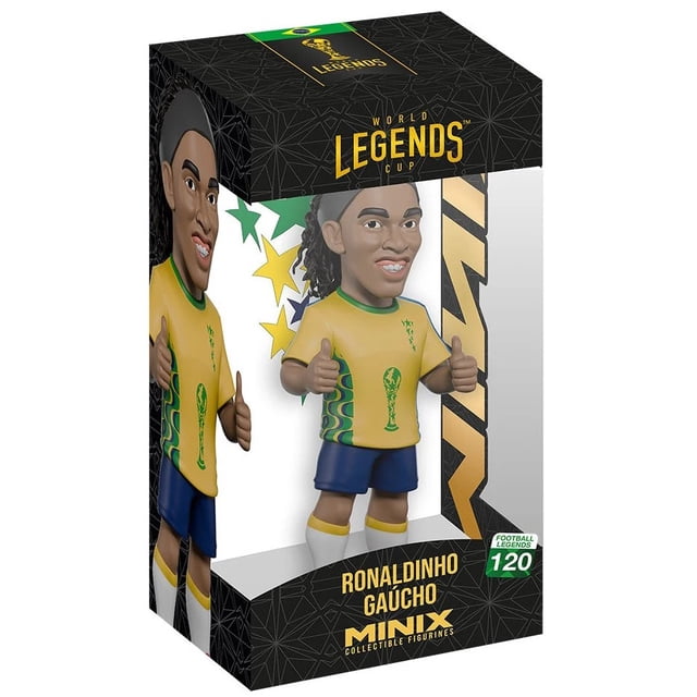 World Legends Cup 3.75 Inch Static Figure Minix - Ronaldinho Gaucho #120