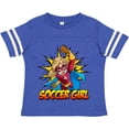 thumbnail image 3 of Inktastic Soccer Girl Superhero Girls Toddler T-Shirt, 3 of 5