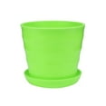 thumbnail image 2 of Clearance,olkpmnmk Planters For Indoor Plants,Pot Flowerpot Colourful Succulent Decor Plastic Flower & Garden,Green, 2 of 3