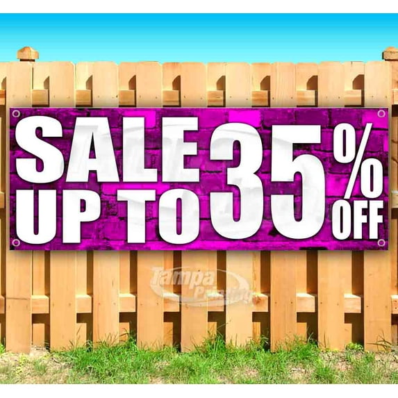 Sale Up To 35% Off 13 oz Vinyl Banner With Metal Grommets