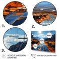 thumbnail image 3 of Designart "Sustainable Geometry Solar Panels" Architecture Floater Framed Wall Decor, 3 of 7