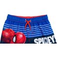thumbnail image 3 of Marvel Spider-Man Big Boys Swim Trunks Bathing Suit Blue 14-16, 3 of 5