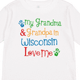thumbnail image 4 of Inktastic Wisconsin Grandma Loves Me Boys or Girls Long Sleeve Toddler T-Shirt, 4 of 5