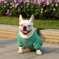 thumbnail image 4 of TELOLY Dog Clothes Warm-Keeping Knit Dog Coat Adventure-Ready Wear Cute Dog Outfit Purple, 4 of 4