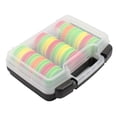 thumbnail image 1 of 24 Uds. Tablero de gancho enrollador de línea de pesca con caja de aparejos de pesca herramientas de línea de pescado, 1 of 8