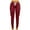 Burgundy, variant on Elainilye Fashion Women's Sherpa Lined Sweatpants Winter Athletic Jogger Fleece Pants High Waist Leggings Thermal Pants Pencil Pants