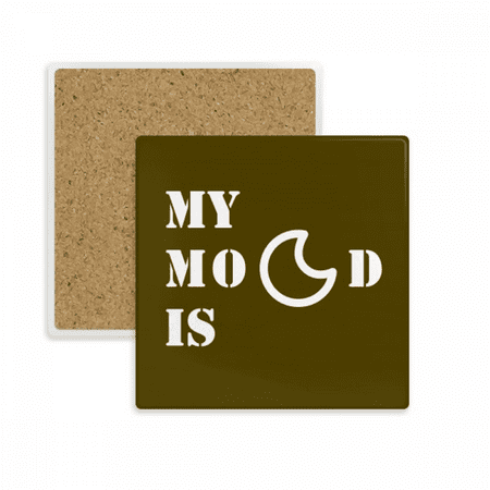 

Depression Cloud Weather Art Deco Fashion Coaster Cup Mat Mug Subplate Holder Insulation Stone