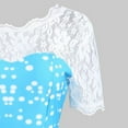 thumbnail image 5 of Moda mujer Feliz Navidad Vintage Santa Claus estampado encaje vestido de fiesta de noche Fridja  qw504, 5 of 5
