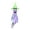 D, variant on Matoen Halloween Ghost Hanging Decorations with Witch Hat Shapes LED 3.6Ft/Piece Colored Lights Halloween Decorations Outdoor Indoor Yard Tree Garden Party Decor