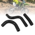thumbnail image 1 of Silicone Radiator Coolant Pipe, Leak Proof Heat Resistant 3PCS Hose Kit for KX80 19982000, KX85 20012013, KX100 19982013, Stable Connection, Protect Engine Safety, High Temp, 1 of 7