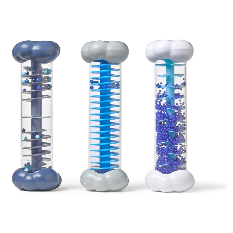 hand2mind Sounds of Rain Sensory Tubes, Set of 3 photo 1