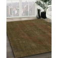 thumbnail image 2 of Ahgly Company Indoor Rectangle Abstract Reddish Brown Abstract Area Rugs, 7' x 10', 2 of 6