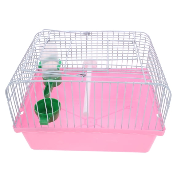 Healifty Portable Small Bird Cage with Perch, Feeder and Water Dispenser, Travel for Parakeets, Canaries, Outdoor Care
