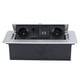 thumbnail image 1 of Enchufe De Escritorio, Regleta De Alimentación De 16A, Caja De Conexión De Mesa, Doble USB, Estándar De La UE, CA 250V, Soldadura Para Oficina, Toma De Corriente De Escritorio, Caja De Conexión De Mes, 1 of 7