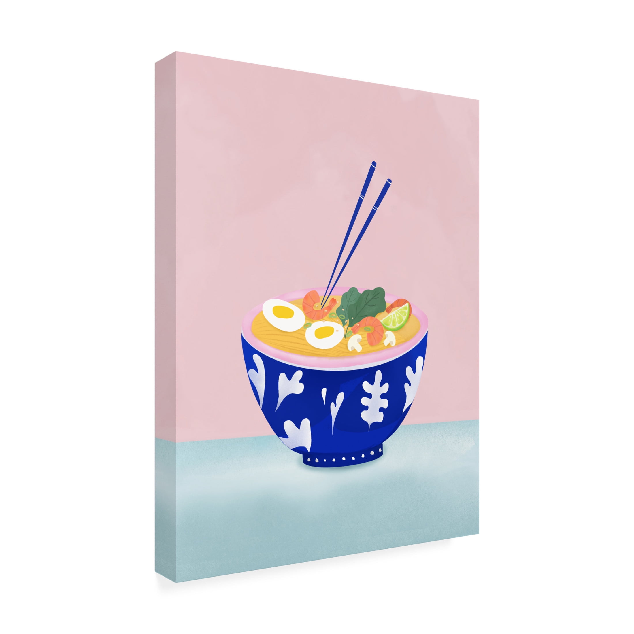 Trademark Fine Art Petra Lizde Ramen Bowl Canvas Wall Art