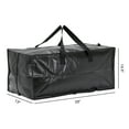 thumbnail image 2 of Unique Bargains Clothes Storage Moving Bags for Closet Organizers Black 29x13x14.5in, 2 of 7
