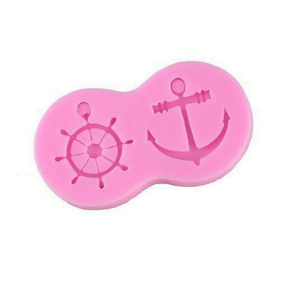 Nautical, Sailing, Skipper, Anchor Themed Silicone Mold